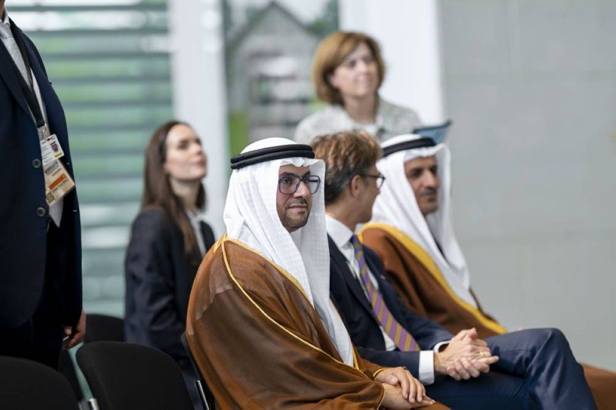 رئيس الدولة والمستشار الألماني يشهدان إطلاق الحوار الاستراتيجي