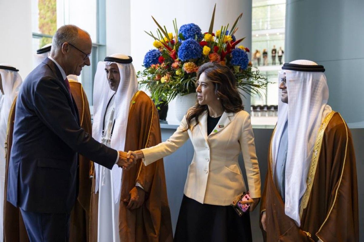 رئيس الدولة ومستشار ألمانيا يبحثان تعزيز الشراكة الاستراتيجية بين البلدين