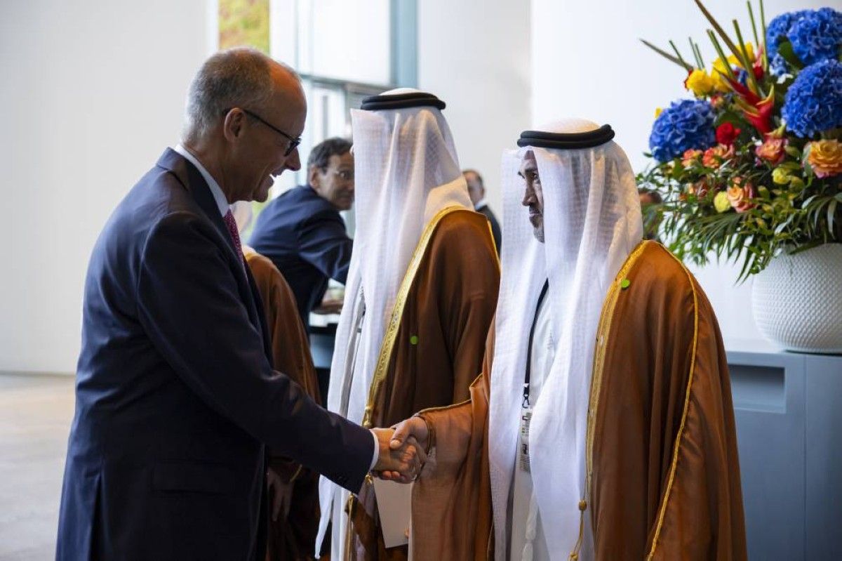 رئيس الدولة ومستشار ألمانيا يبحثان تعزيز الشراكة الاستراتيجية بين البلدين