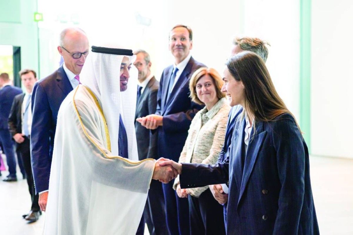 رئيس الدولة ومستشار ألمانيا يبحثان تعزيز الشراكة الاستراتيجية بين البلدين