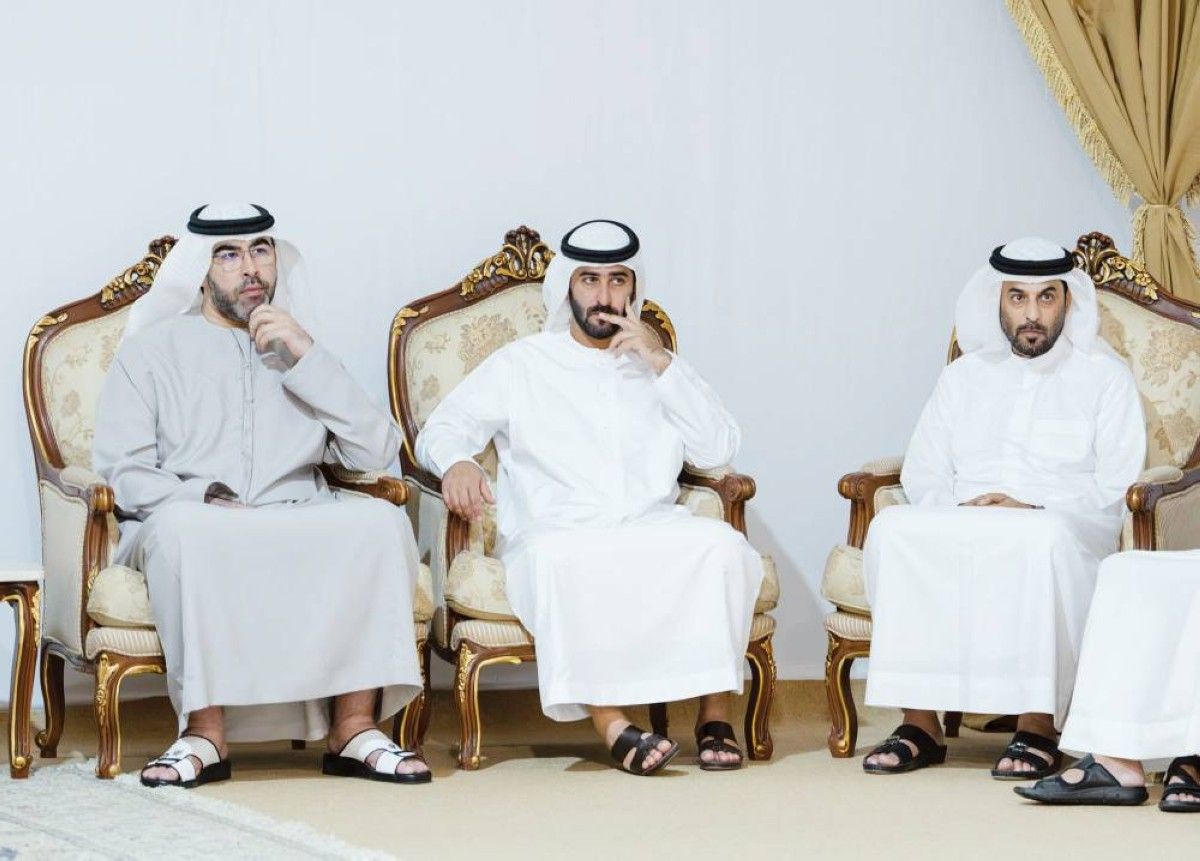 الحكام يعزّون في وفاة محمد بن سالم القاسمي