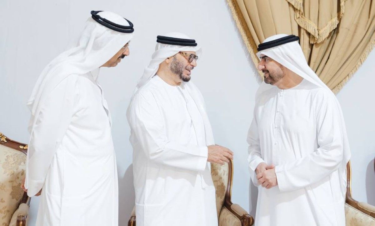 الحكام يعزّون في وفاة محمد بن سالم القاسمي