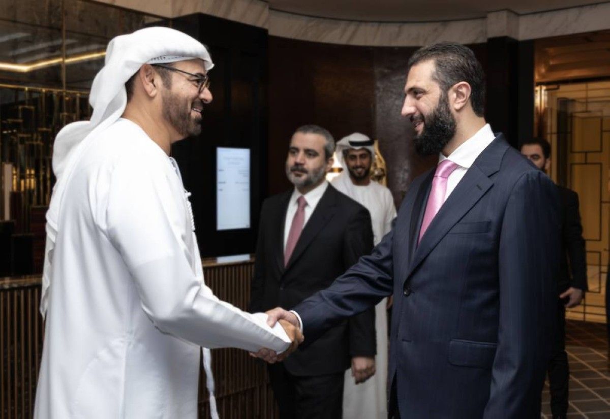 الرئيس السوري يطلع على منظومة العمل الحكومي في الإمارات