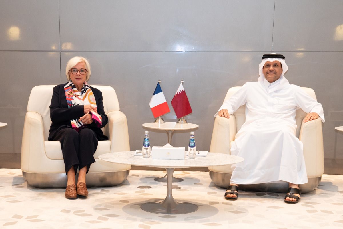  نائب رئيس مجلس الوزراء ووزير الدولة لشؤون الدفاع يلتقي وزيرة الجيوش وشؤون المحاربين القدامى الفرنسية