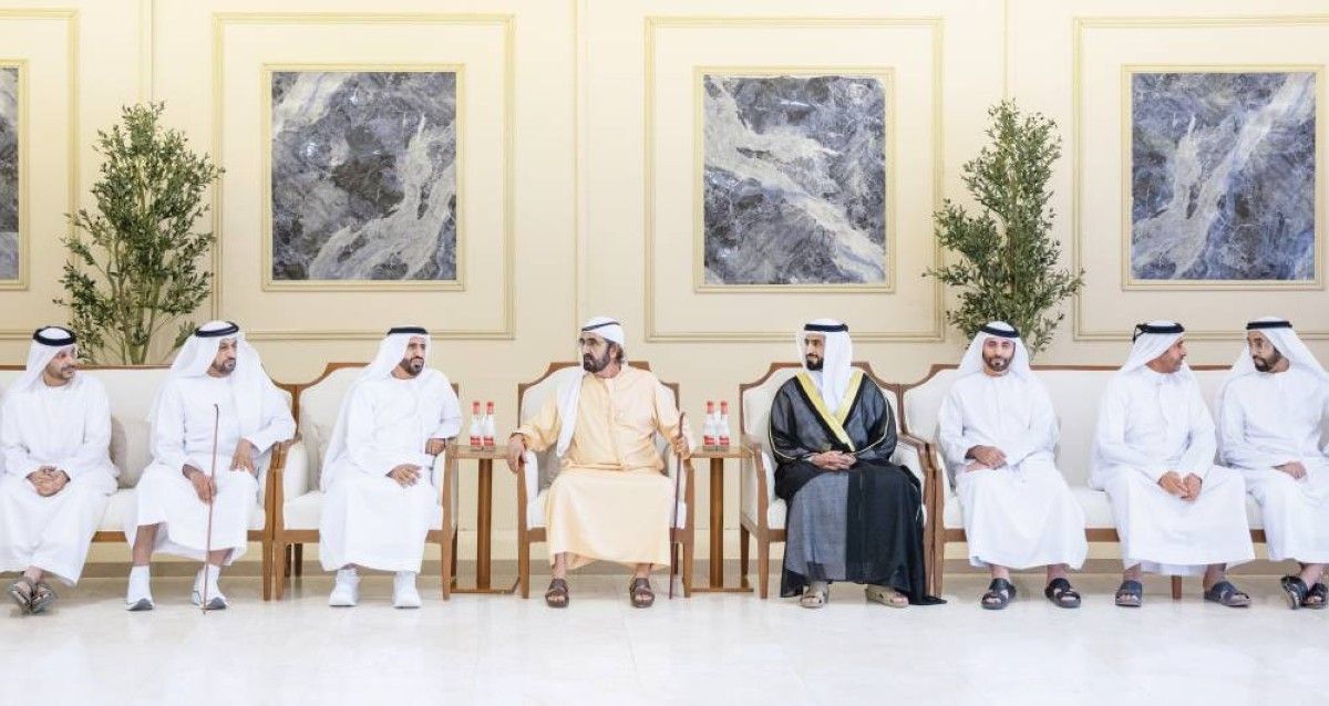 محمد بن راشد يحضر أفراح الفلاسي والحميري والمنصوري