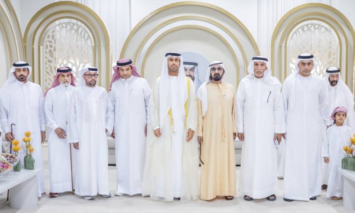 محمد بن راشد يحضر أفراح الفلاسي والحميري والمنصوري