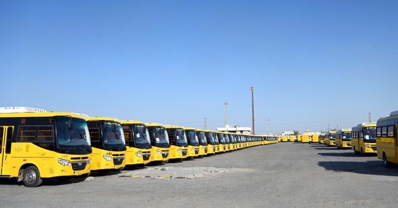 باصات المدارس... أمان وانسيابية طرق