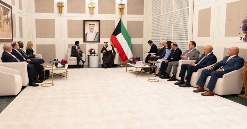 ممثل سمو الأمير سمو ولي العهد يستقبل رئيس مجموعة البنك الدولي والمدير التنفيذي