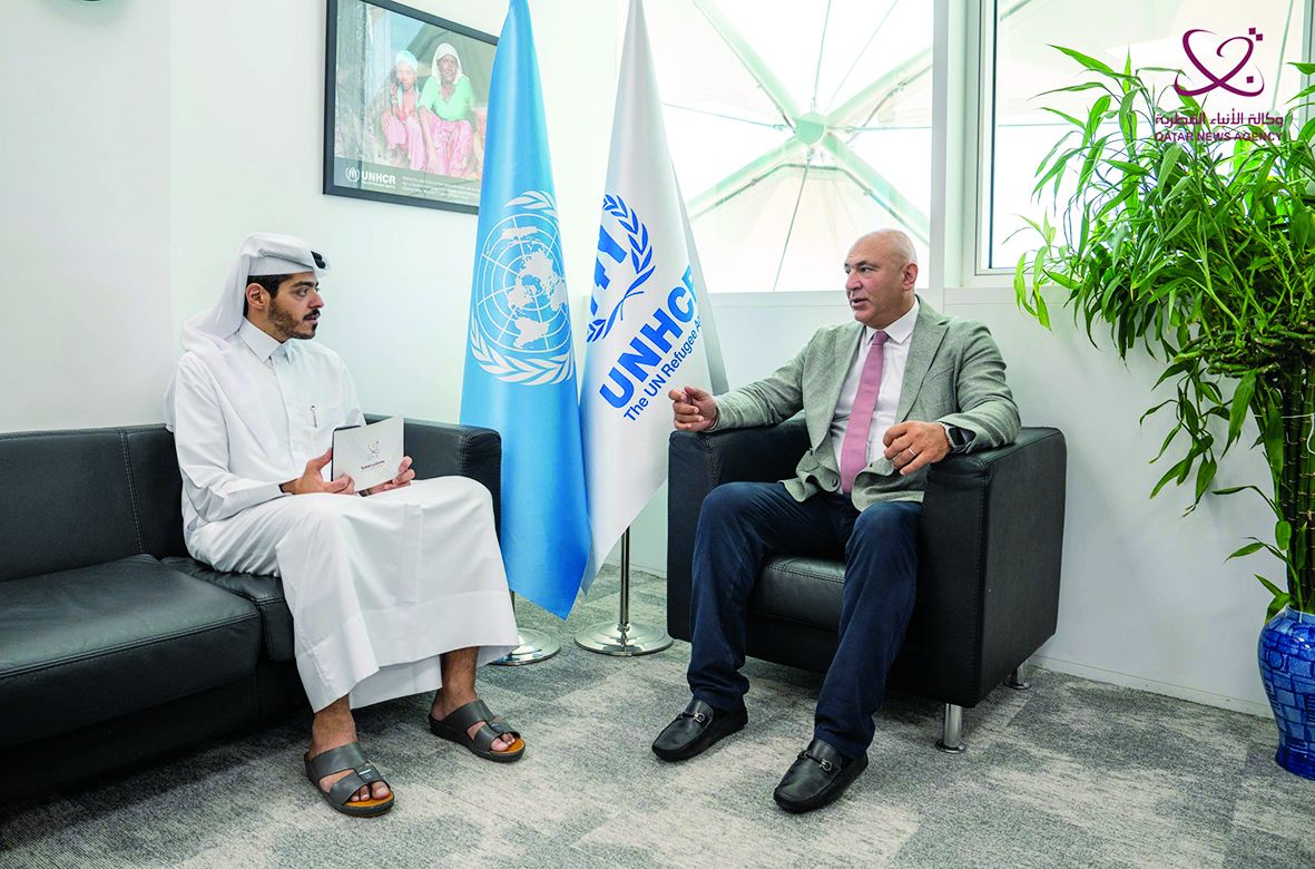 ممثل مفوضية اللاجئين: الشراكة الإستراتيجية مع قطر ركيزة أساسية لمواجهة الأزمات الإنسانية