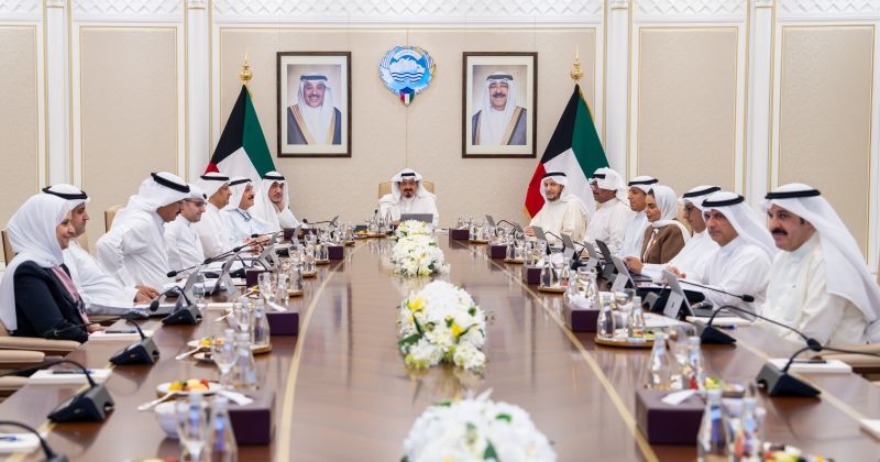 العبدالله مترئساً اجتماع مجلس الوزراء