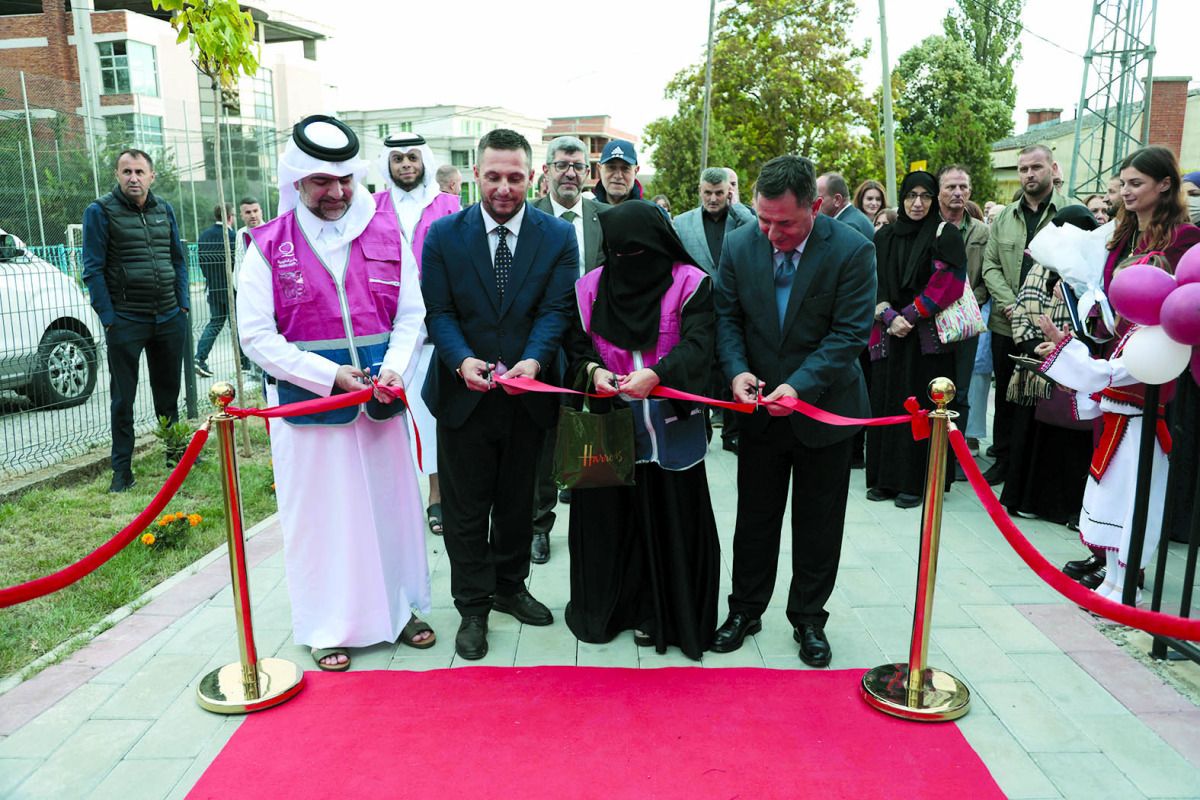 قطر الخيرية تفتتح مركزا صحيا متكاملا بكوسوفو