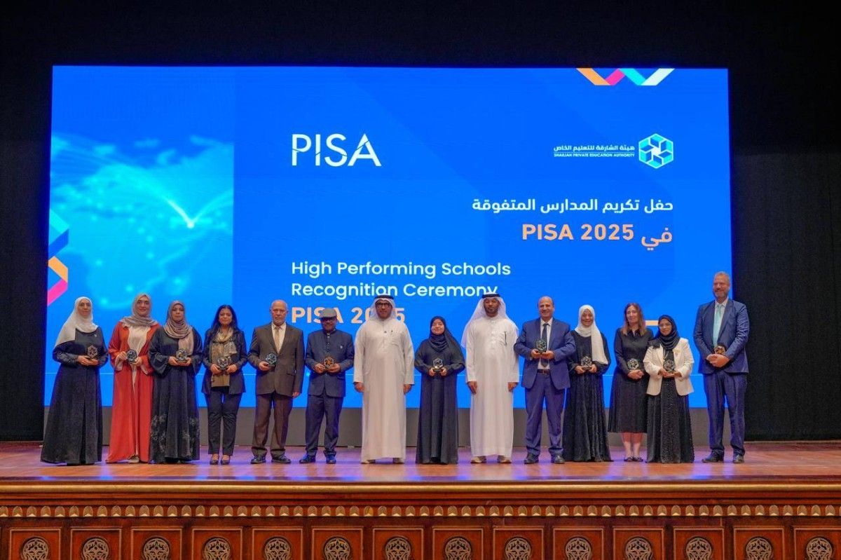 الشارقة تقفز 26 مركزاً عالمياً في الرياضيات.. وتكرّم مدارسها المتفوقة في «PISA 2025»