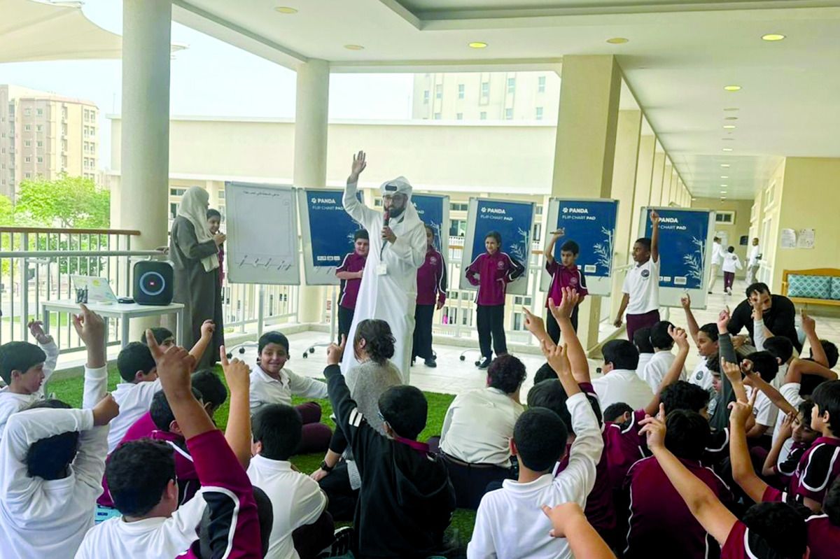 مؤسسة قطر: «كلكم راعٍ» تعزز الوعي الرقمي لطلاب «طارق بن زياد»