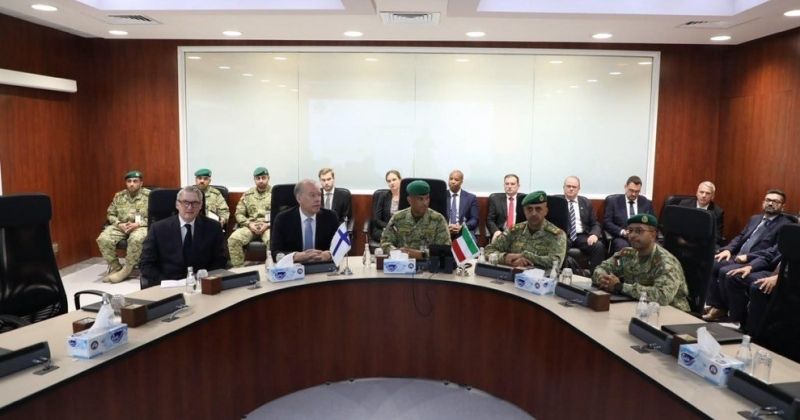 الحرس الوطني يستضيف وفدا فنلنديا في إطار تعزيز التعاون وتبادل الخبرات