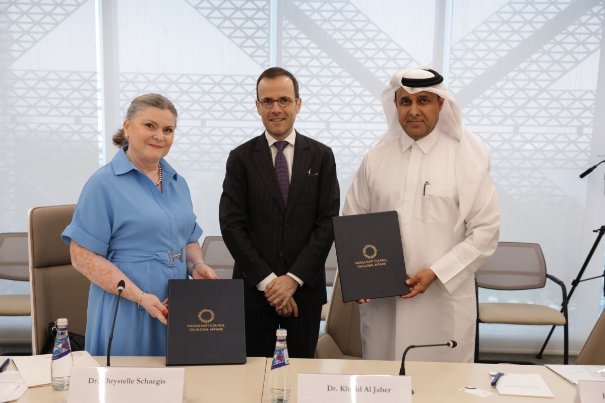 مجلس الشرق الأوسط للشؤون الدولية والمعهد الفرنسي في قطر يوقعان مذكرة تفاهم لتعزيز الحوار الثقافي