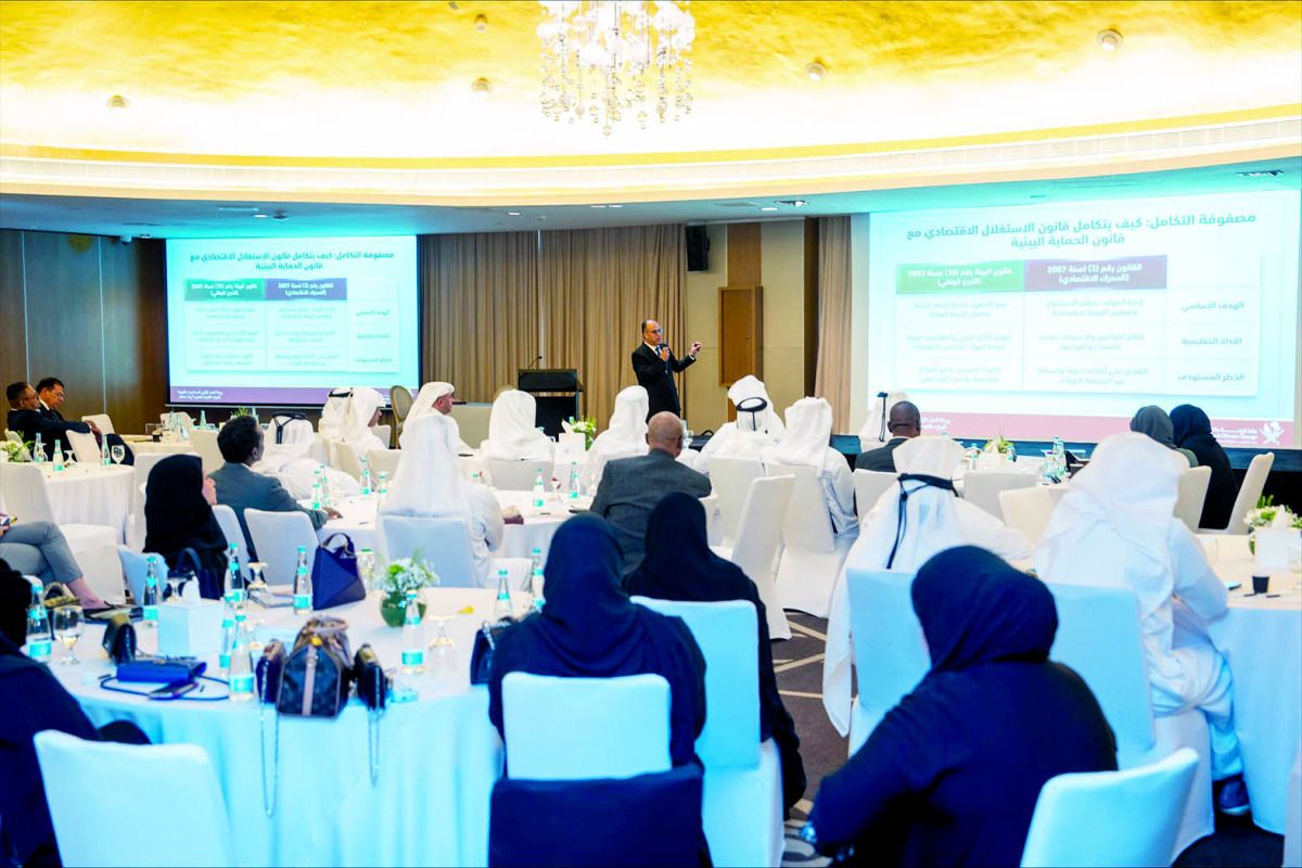 «البيئة» تبحث سبل الإدارة المستدامة للموارد الطبيعية الحجرية