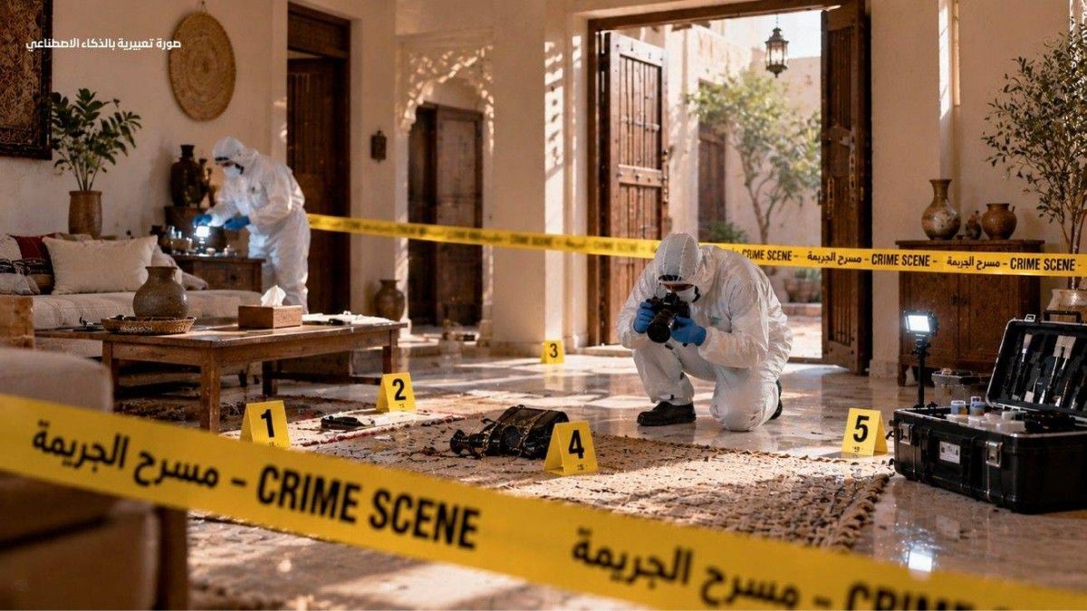 "مسرح الجريمة" بشرطة دبي يرفع 270 ألف أثر مادي ورقمي منذ 2023