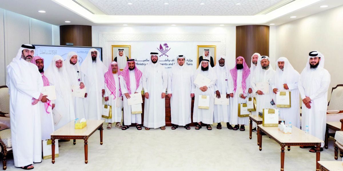 و«المساجد» تكرّم عدداً من المتميزين.. 700 إمام يفعّلون مبادرة «رياض الصالحين»