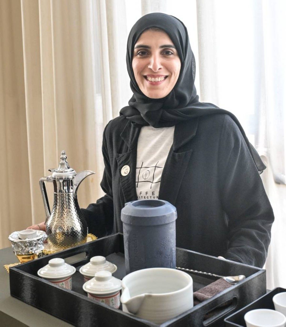 بين العود والإسبريسو.. نوران البناي تحلّق بالقهوة العربية إلى العالمية