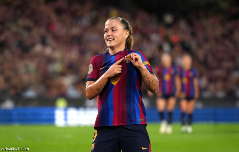 سيدات برشلونة يكتسحن الريال بسباعية