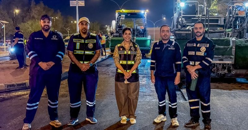 وزيرة الأشغال تتفقد صيانة الطرق في «النعيم»: جودة التنفيذ والالتزام بالمواعيد معياران لا تنازل عنهما
