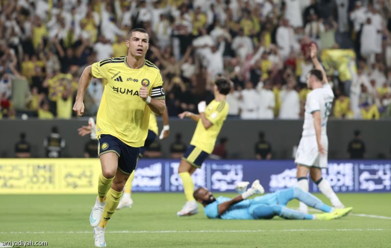 الثلاثية تتجدد.. النصر ينهض بالدرعية
