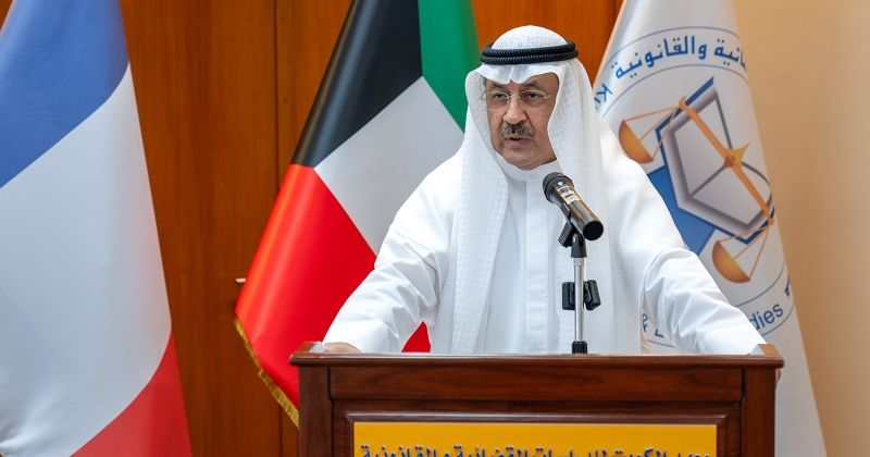 المستشار أول المسعد يؤكد أهمية التعاون القانوني والقضائي بين الكويت وفرنسا