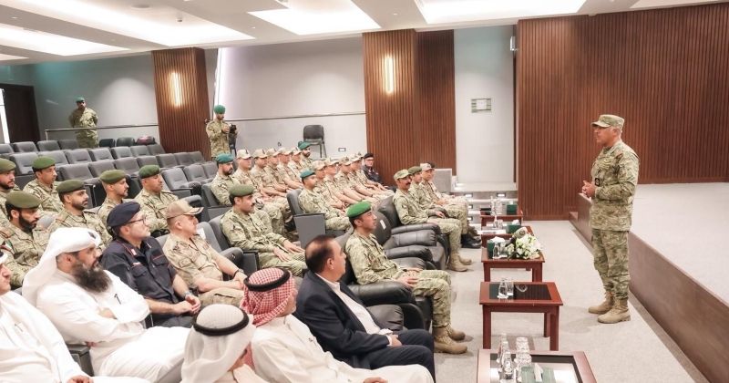 الحرس الوطني ينظم دورة في اللغة العربية لوفدين من تركيا وإيطاليا