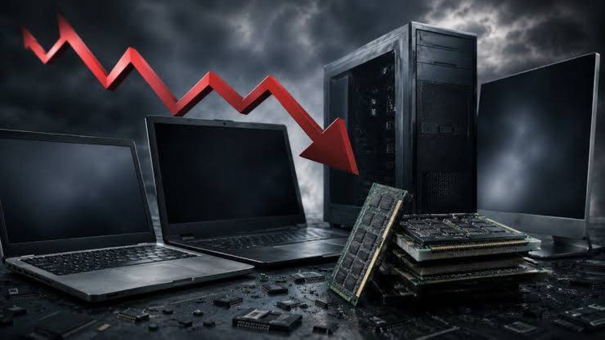 21 % تراجعاً في شحنات الحواسيب عالمياً بالربع الثالث 2026