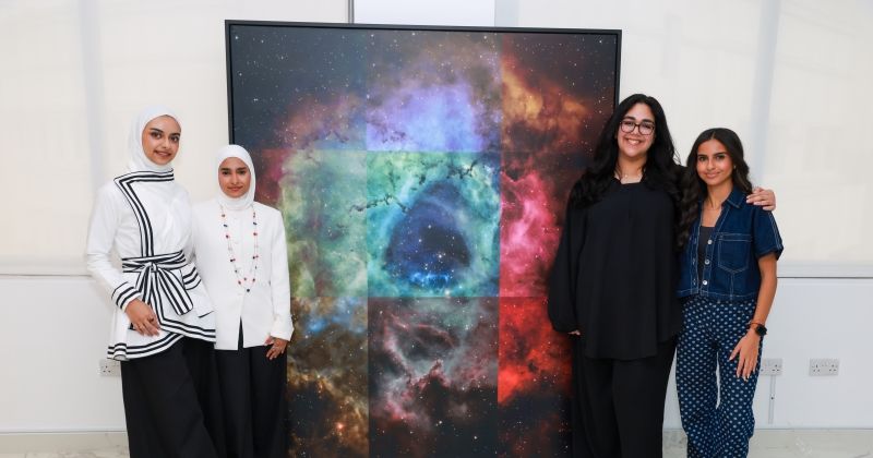 طلبة «ACM» ضمن أفضل ستة أعمال عالمياً في مسابقة ZWO - غرينتش لأفضل مصوّر فلكي