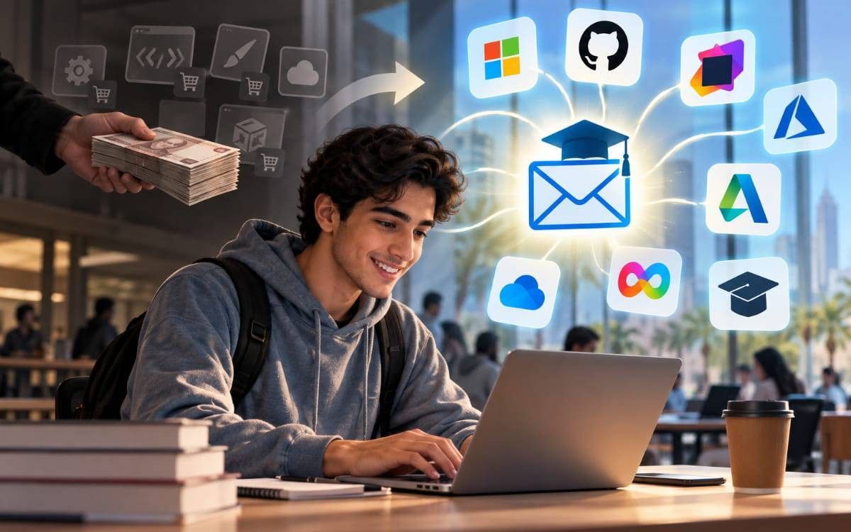 الإيميل الجامعي.. امتيازات بآلاف الدراهم خارج حسابات الطلبة