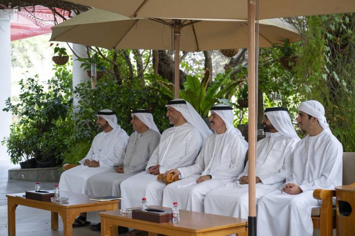 منصور بن زايد: اللقاء مع محمد بن راشد له طابع خاص ومعانٍ جميلة