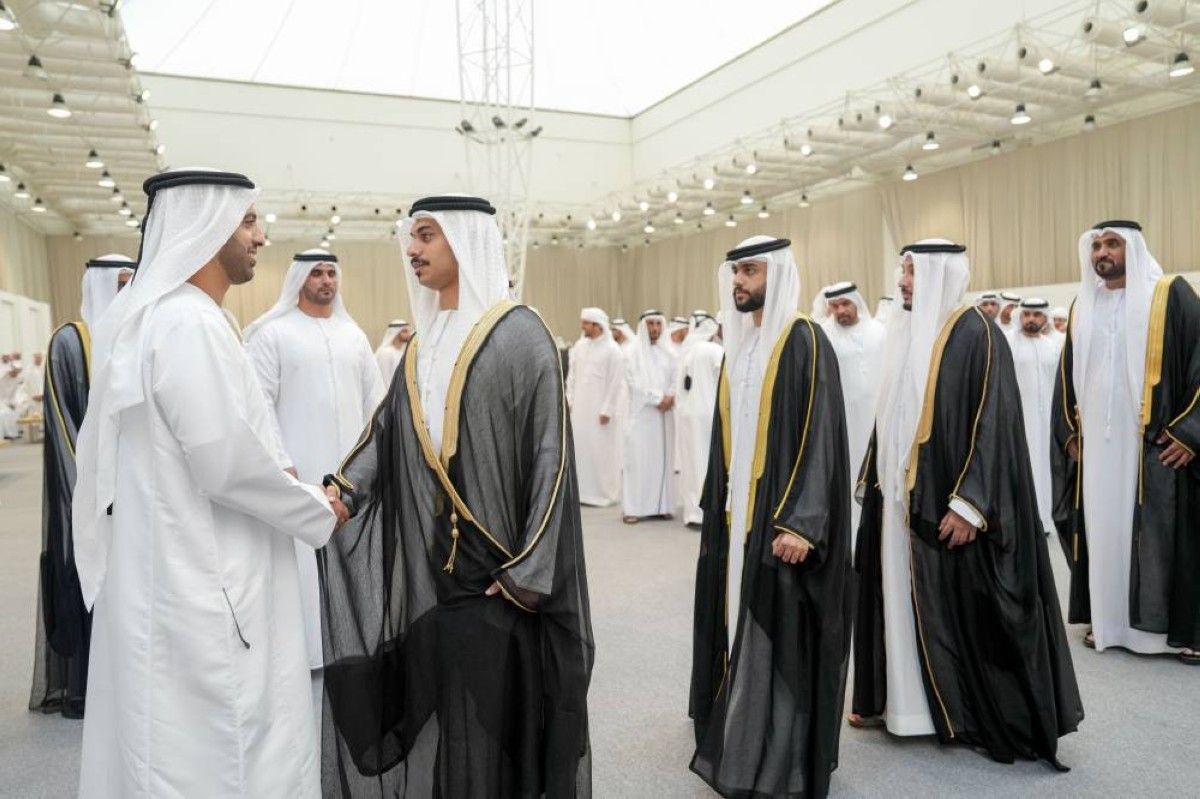 ولي عهد رأس الخيمة يحضر العرس الجماعي التاسع عشر