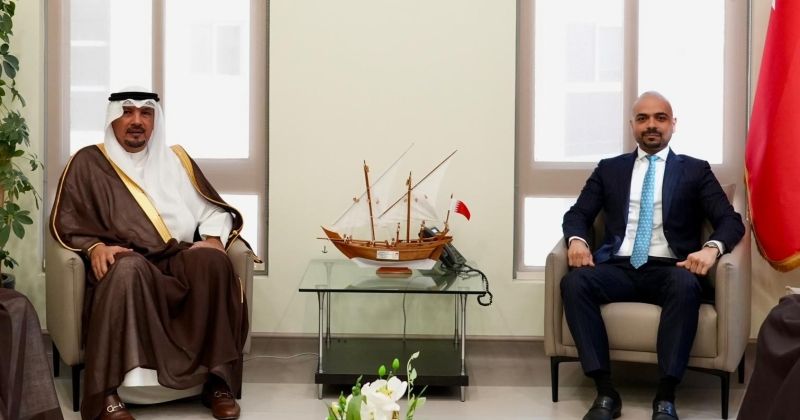 السفير الناجم يبحث مع وزير التنمية الاجتماعية البحريني تطوير التعاون