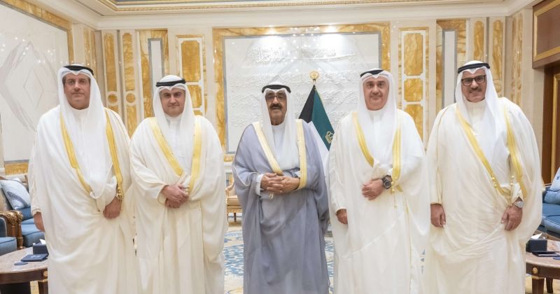 سمو الأمير يستقبل رئيس «الأعلى للقضاء» ونائب رئيس محكمة التمييز ورئيس محكمة الاستئناف