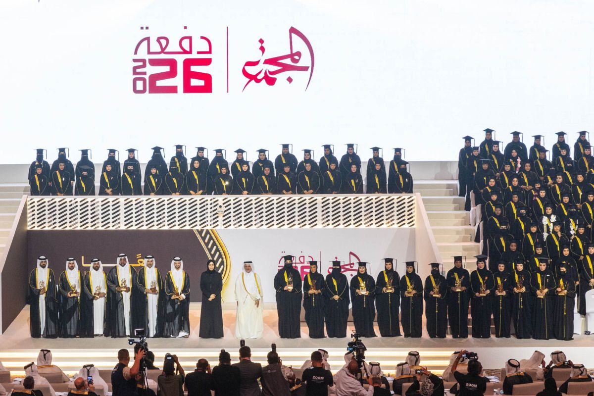 كلية المجتمع تحتفي بتخريج 652 طالبا وطالبة من حملة الدبلوم المشارك وشهادة التعليم العالي في الطفولة المبكرة