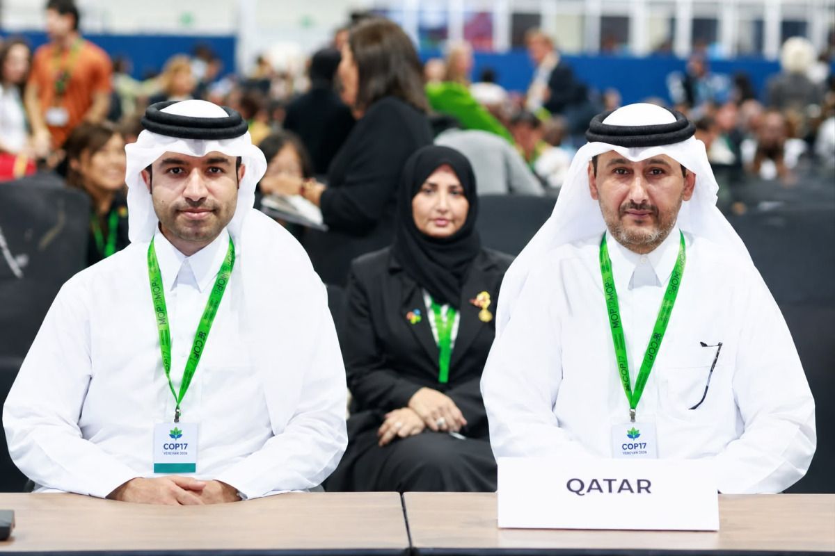 دولة قطر تشارك في مؤتمر الأطراف السابع عشر لاتفاقية التنوع البيولوجي (COP17) بأرمينيا