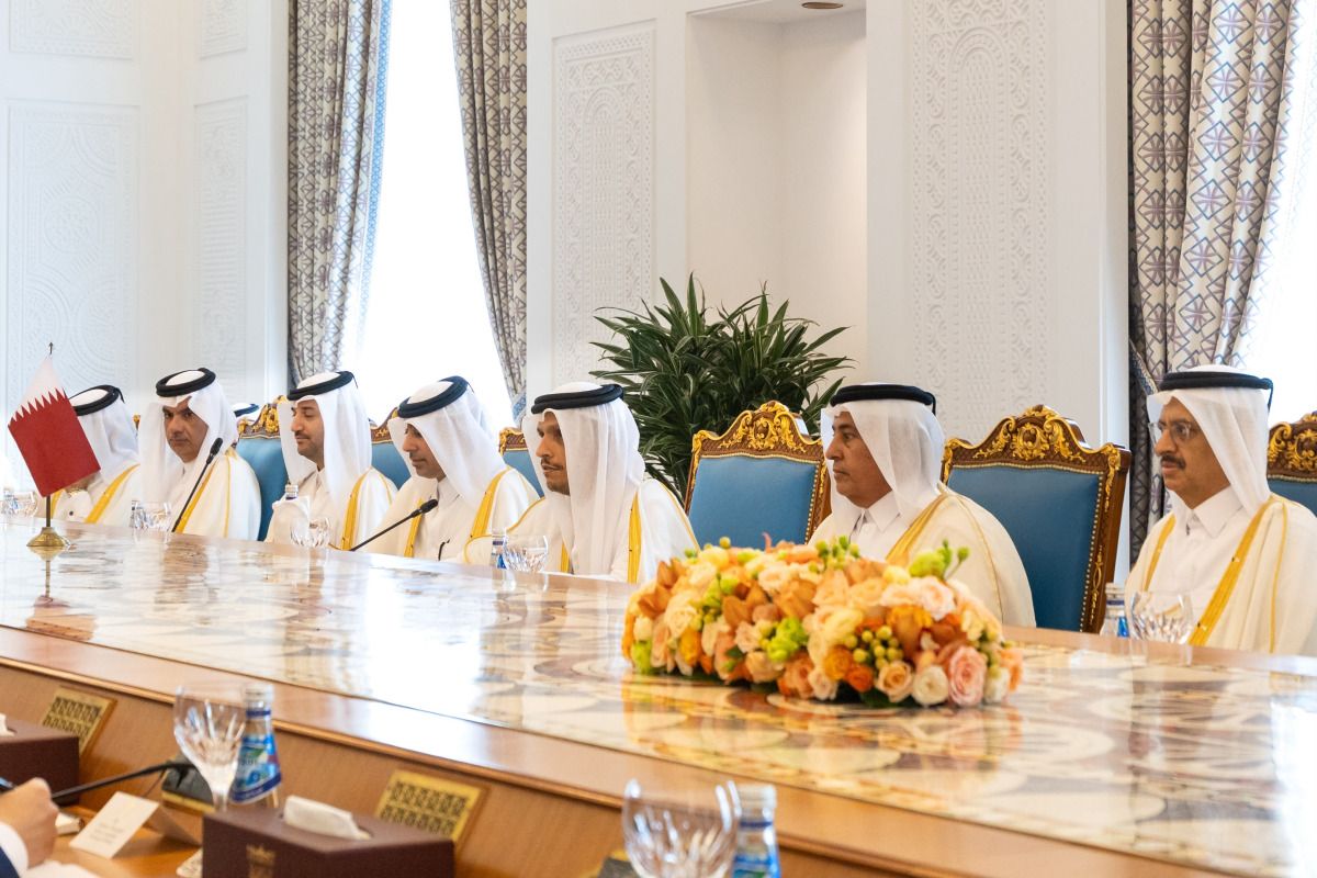 رئيس مجلس الوزراء ووزير أوروبا والشؤون الخارجية الفرنسي يترأسان الحوار الاستراتيجي الرابع بين البلدين