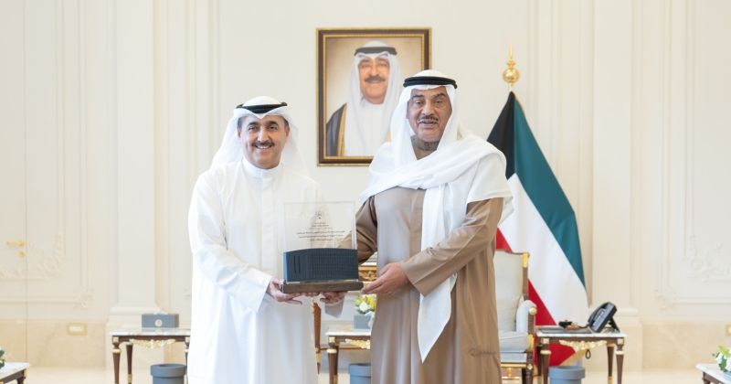 سمو ولي العهد يستقبل رئيس ديوان المحاسبة