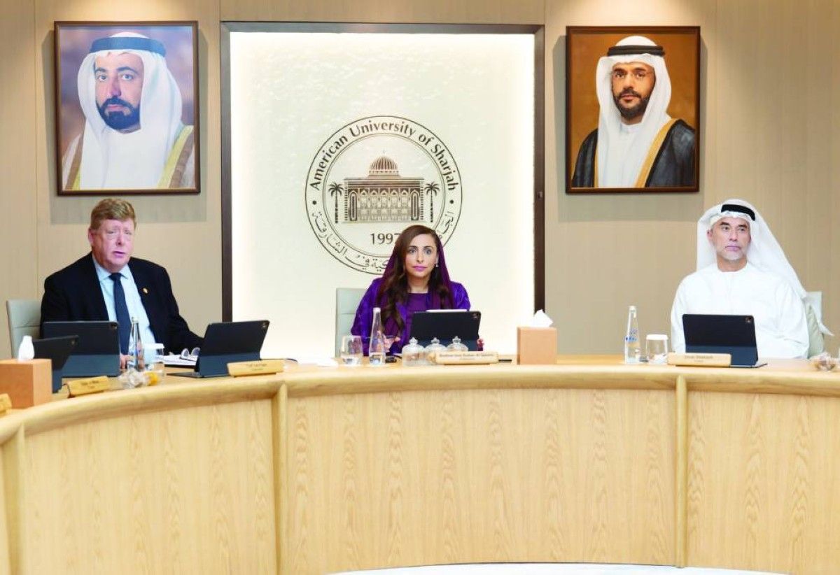 مجلس أمناء «أمريكية الشارقة» يعتمد حزمة قرارات أكاديمية وبحثية