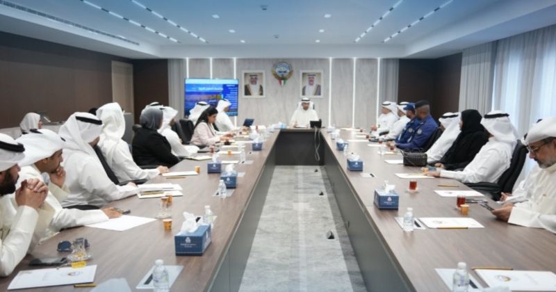 محيسن مترئساً الاجتماع