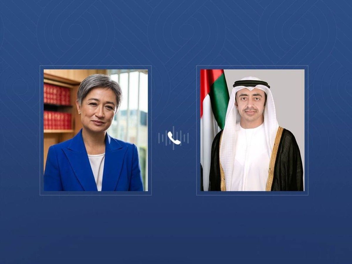 عبدالله بن زايد ووزيرة خارجية أستراليا يبحثان هاتفياً تعزيز علاقات التعاون بين البلدين