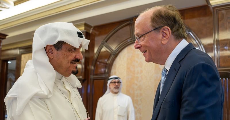رئيس الوزراء يبحث مع رئيسي «بلاك روك» و«كي كي آر» الشراكة الاقتصادية وفرص الاستثمار
