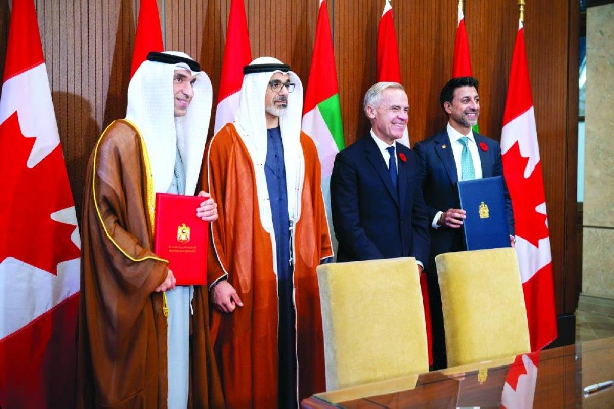 الإمارات وكندا توقّعان اتفاقية شراكة اقتصادية شاملة