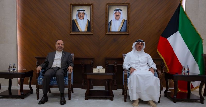 السفير المشعان لدى استدعاء السفير توتونجي لتسليمه مذكرة احتجاج