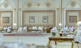حاكم الشارقة يواصل استقبال المهنئين بعيد الفطر المبارك