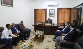 وزير الصحة يبحث مع ممثل الصحة العالمية بعدن جملة من القضايا المشتركة
