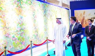 خالد بن محمد بن زايد يحضر ملتقى الاستثمار السنوي