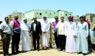 «قطر الخيرية»: توزيع مساعدات للعالقين في بورتسودان