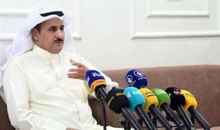 بن دبلان متحدثاً في المؤتمر الصحافي (تصوير نايف العقلة)